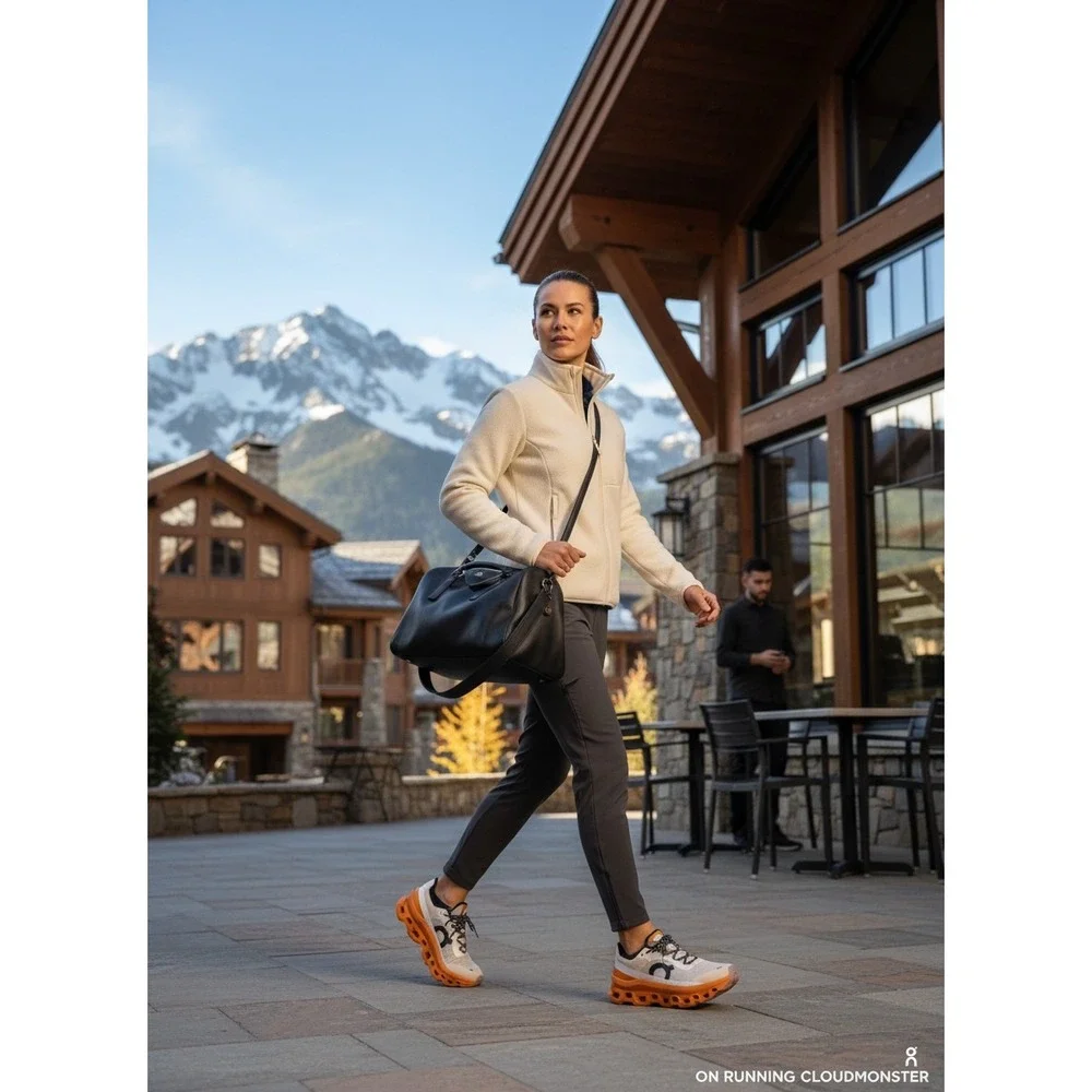 On Running Cloudmonster Fawn Turmeric Womens Running Shoes 61.98652‎ US 9W